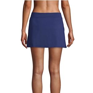 Women's Land End Dark Blue Swim Skirt Size 16L